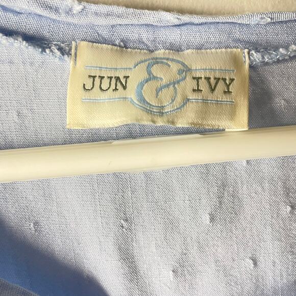 Alia Clip Dot Babydoll Tee - Picture 7 of 8